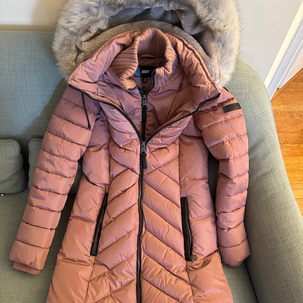 DKNY puffer coat Like New